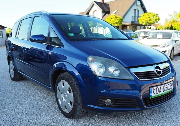 Opel Zafira cena 13900 przebieg: 227000, rok produkcji 2007 z Rzgów małe 497